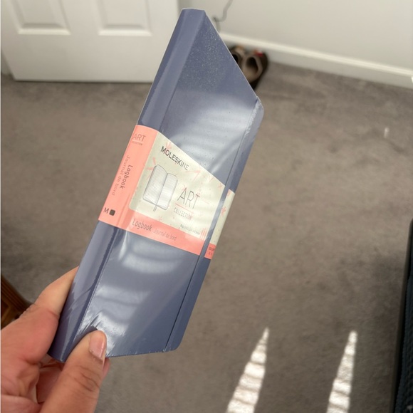 Moleskine Art Notebook Logbook - Blue - Picture 2 of 4